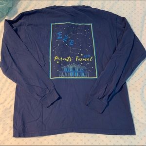 Tri Sigma Comfort Colors Long sleeve T-shirt